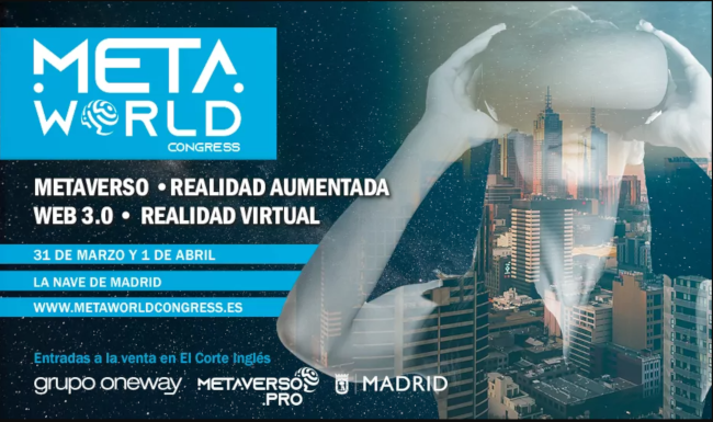 Metaworld Congress - Madrid, March 31 - April 1, 2023