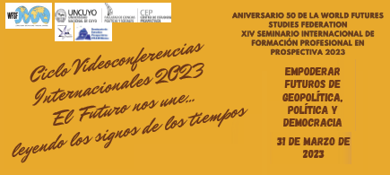 XIV seminario internacional de formacion professional en prospectiva - March 31, 2023