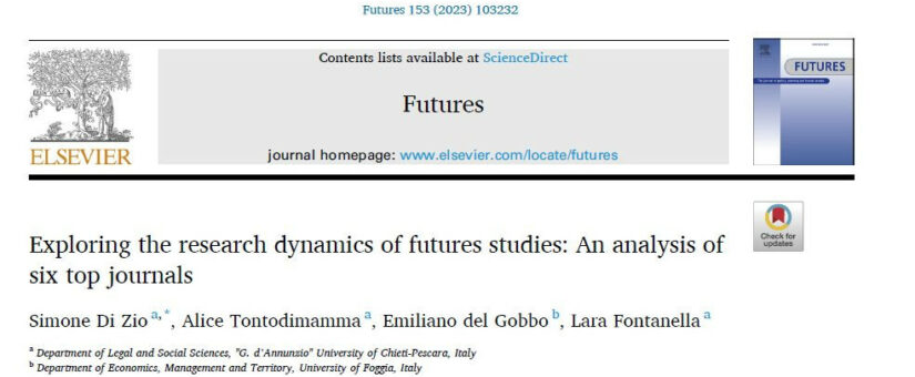 Exploring the research dynamics of futures studies – New publication on Futures