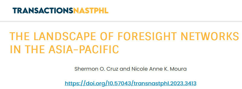 The landscape of foresight networks in the Asia-Pacific