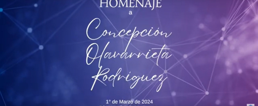 Diamond crystal recognition to Concepción Olavarrieta – March 1, 2024