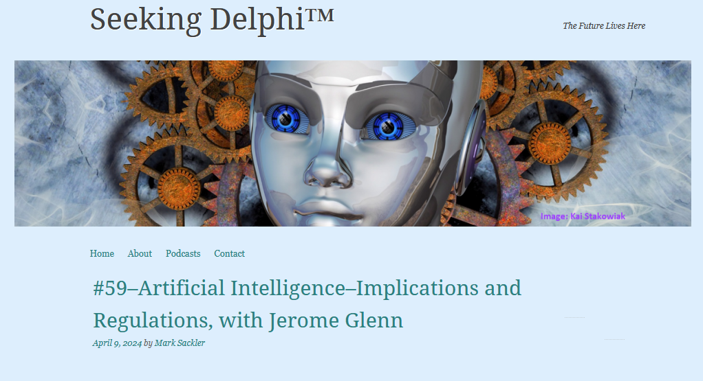 Seeking Delphi™ on AI implications and regulation - April 9, 2024