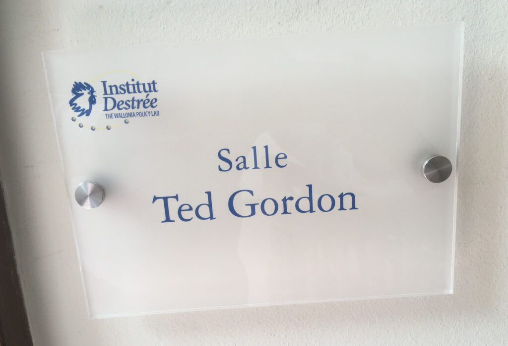 Tribute to Ted Gordon by the Brussels Area Node - May 28, 2024