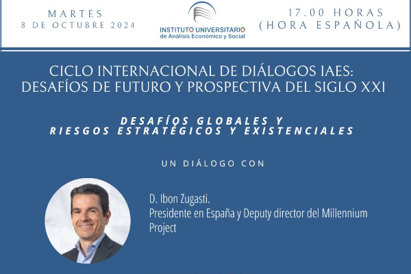 Desafíos de Futuro y Prospectiva del Siglo XXI with Ibon Zugasti – October 8, 2024