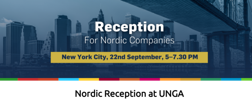 Ibon Zugasti at the Reception for Nordic Companies during UNGA 2024 – Sept. 22, 2024