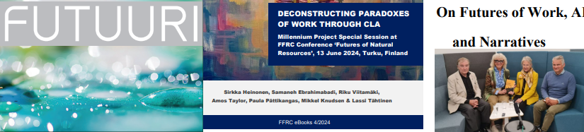 New publications on 24th Futures Conference by the Helsinki Node