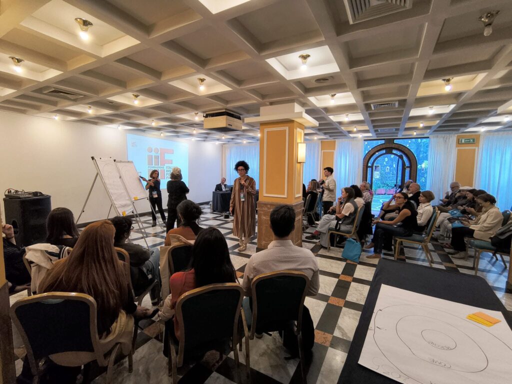 Participatory workshop during the conference